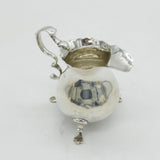 George II Sterling Silver Baluster Cream Jug Antique 1750 London