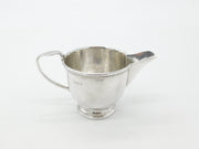 Arts & Crafts Sterling Silver Planished Cream Jug 1923 Birmingham Albert Jones