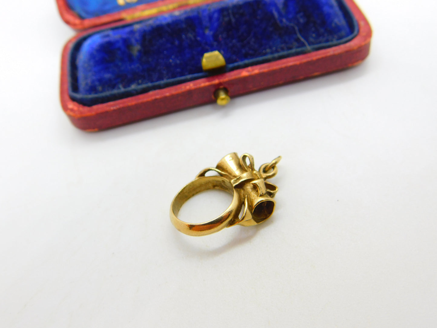 Marriage Licence 9ct Yellow Gold Charm or Pendant with Stanhope Vintage 1965