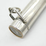 Victorian Sterling Silver Ships Whistle & Compass Combination Vesta Case Antique 1900 Birmingham