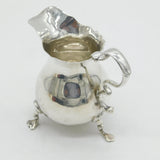 George II Sterling Silver Baluster Cream Jug Antique 1750 London