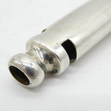 Victorian Sterling Silver Ships Whistle & Compass Combination Vesta Case Antique 1900 Birmingham