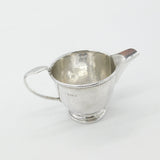 Arts & Crafts Sterling Silver Planished Cream Jug 1923 Birmingham Albert Jones