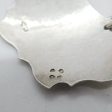 Victorian Sterling Silver Claret Wine Decanter Label Antique 1848 London