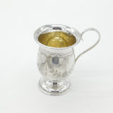 Edwardian Sterling Silver 'Audrey' Christening Mug 1902 Birmingham Antique