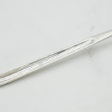 George III Sterling Silver Lion Crest Bone Marrow Scoop Antique 1786 London