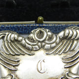 Art Nouveau Sterling Silver Sewing Chatelaine Clip Antique 1903 Levi & Salaman