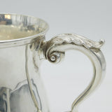 Victorian Sterling Silver Baluster One Pint Tankard Mug Antique 1866 London