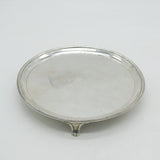George III Sterling Silver Salver Dish Antique 1790 London William Stroud