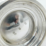 Victorian Sterling Silver Baluster One Pint Tankard Mug Antique 1866 London