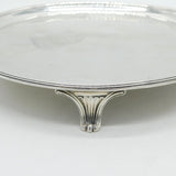 George III Sterling Silver Salver Dish Antique 1790 London William Stroud