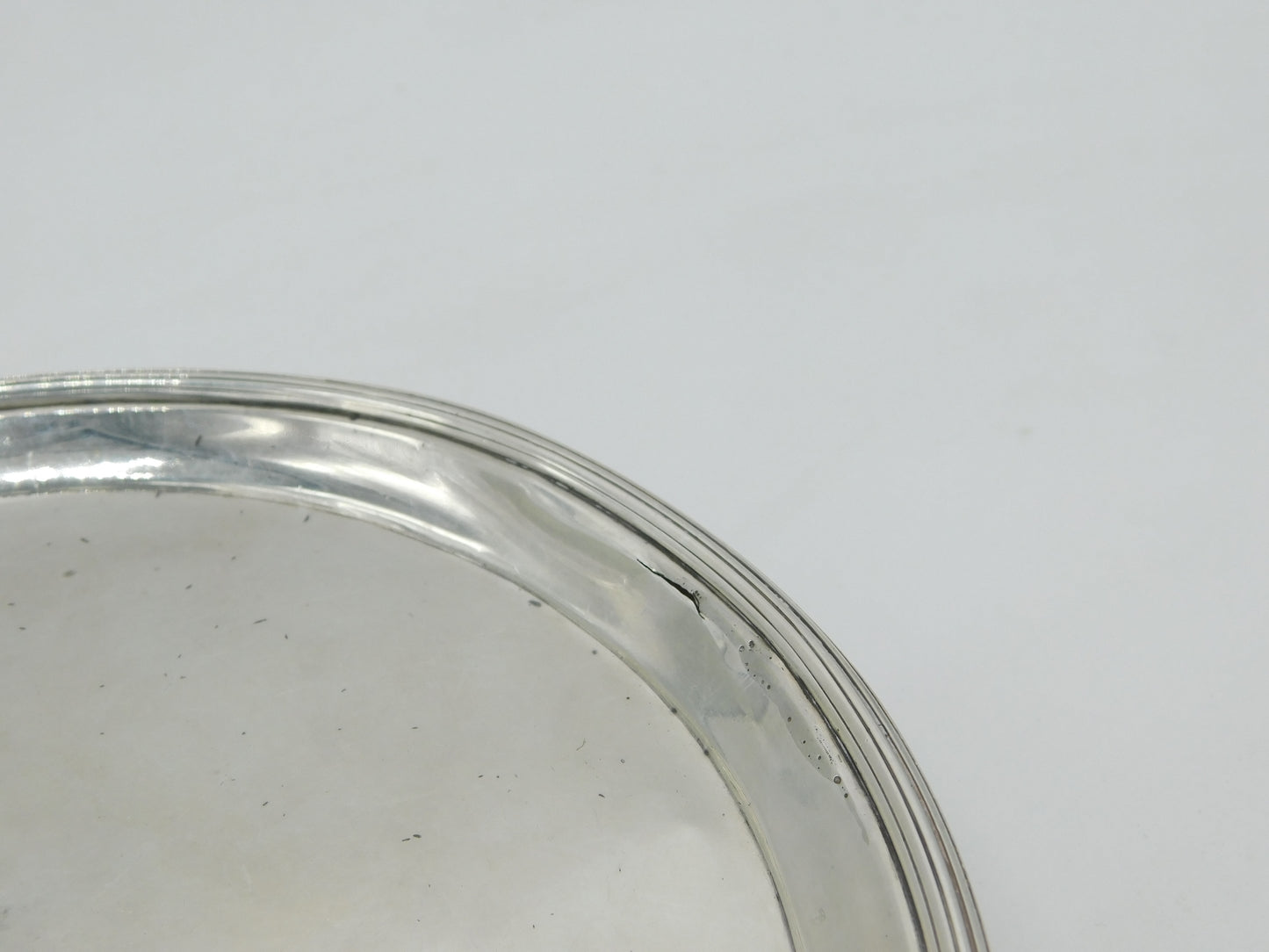 George III Sterling Silver Salver Dish Antique 1790 London William Stroud