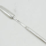 George III Sterling Silver Bone Marrow Scoop Antique 1787 London R. Crossley