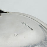 George III Sterling Silver Salver Dish Antique 1790 London William Stroud