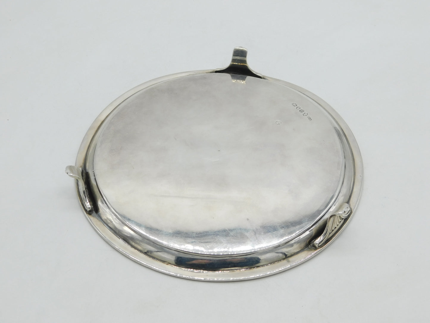 George III Sterling Silver Salver Dish Antique 1790 London William Stroud