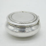 19th Century Russian .84 Silver Oval Snuff or Tobacco Box Antique c1900