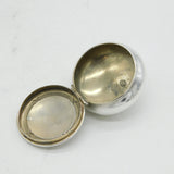 19th Century Russian .84 Silver Oval Snuff or Tobacco Box Antique c1900