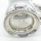 George II Newcastle Large Sterling Silver Whistle Handle Tankard Antique 1757