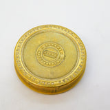 French G. Arnaud Breath Mints Box 'HRM The Queen, Victoria' Antique c1850