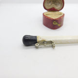 Lea Stein Paris Marked Match Stick Brooch Pin Vintage c1960