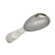 Newcastle Provincial George III Sterling Silver Tea Caddy Spoon Antique 1801