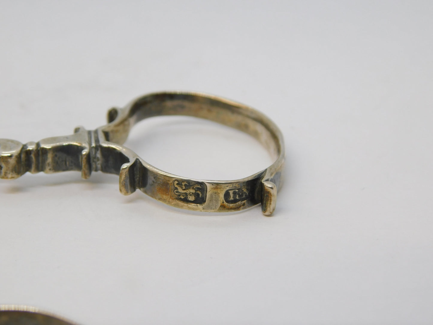 George III Sterling Silver Sugar Nips Antique c1760 London Richard Mills