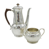 Liberty & Co. Arts & Crafts Sterling Silver Coffee Pot & Sugar Bowl Antique