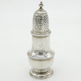 George II Sterling Silver Muffineer Sugar Caster Antique 1737 London Samuel Wood