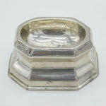 George I Britannia Silver Trencher Salt Cellar Antique 1720 London AF
