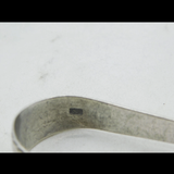 Edwardian Sterling Silver Crested Asparagus Serving Tongs Antique 1902 London