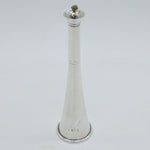 Victorian Sterling Silver Novelty Hunting Horn Form Table Lighter Antique 1891 London