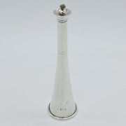 Victorian Sterling Silver Novelty Hunting Horn Form Table Lighter Antique 1891 London